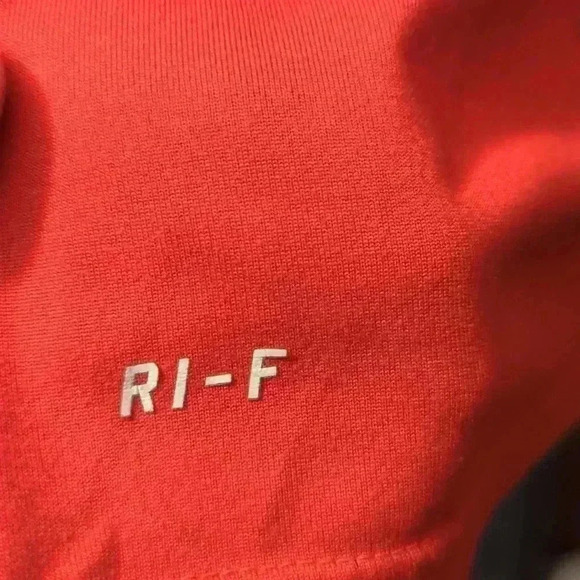 Dry fit New England Patriots NFL tshirt, red and white, size large - Picture 3 of 8